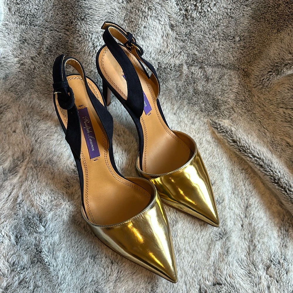 Ralph Lauren purple label heels